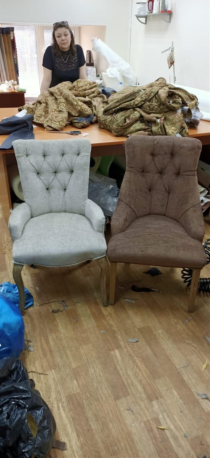 Обивка стула 6 500 р.