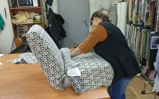 реставрация кресла 10 000 р.